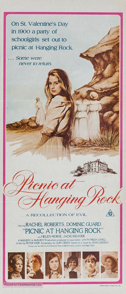Picnic at Hanging Rock - Australian Movie Poster
