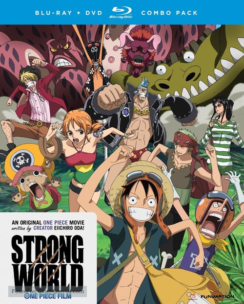 One Piece Film: Strong World - Blu-Ray movie cover