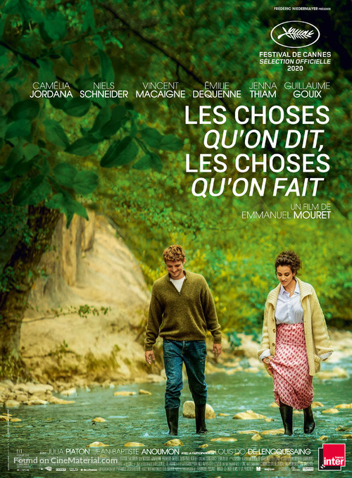 Les choses qu&#039;on dit, les choses qu&#039;on fait - French Movie Poster