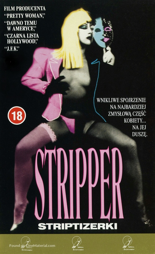 Stripper - Polish VHS movie cover