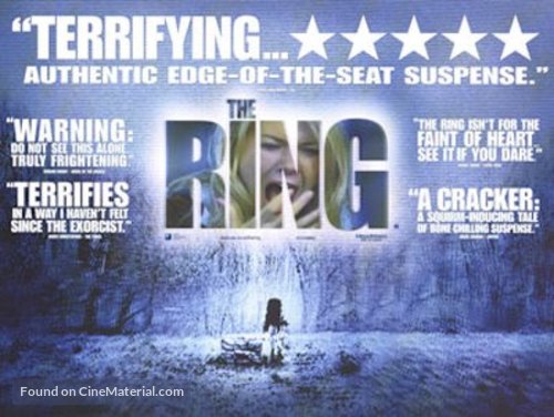 The Ring - British Movie Poster
