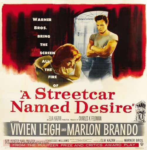 A Streetcar Named Desire - Theatrical movie poster