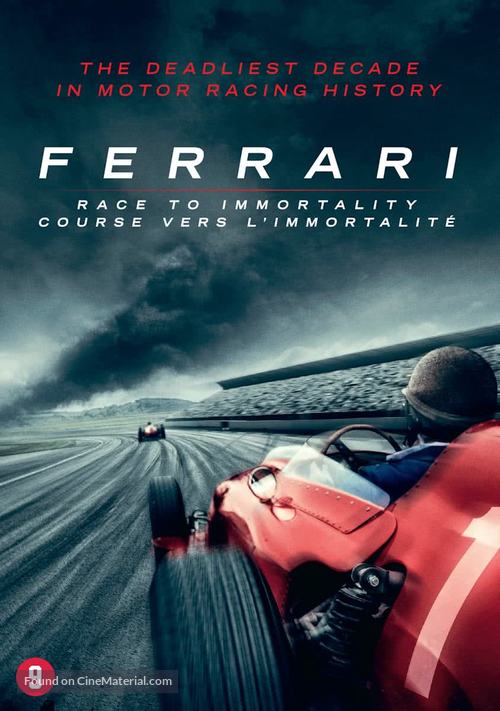 Ferrari: Race to Immortality - French Movie Cover