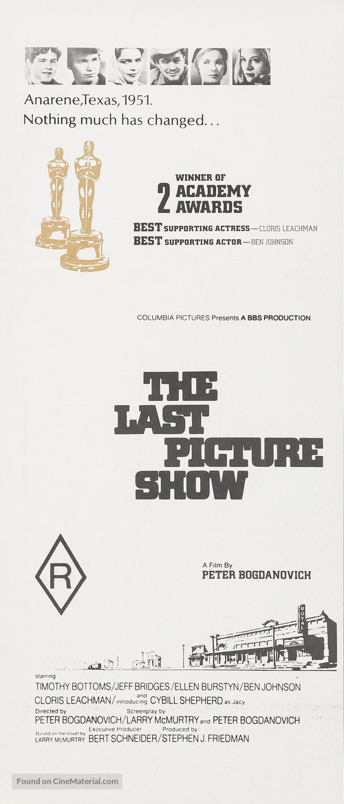 The Last Picture Show - Australian Movie Poster