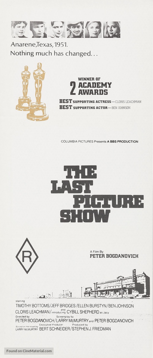 The Last Picture Show - Australian Movie Poster