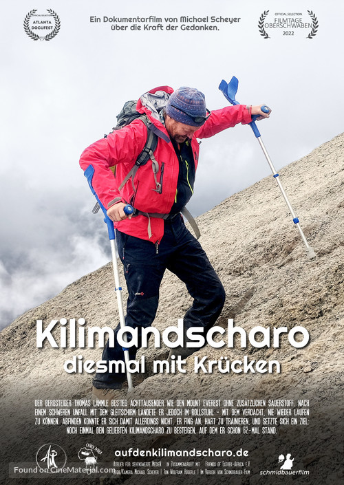 Kilimandscharo: diesmal mit Kr&uuml;cken - German Movie Poster