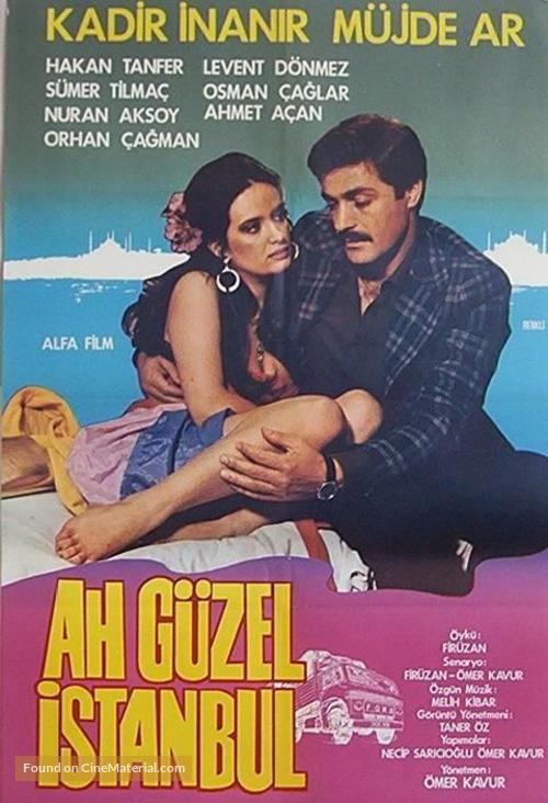 Ah g&uuml;zel Istanbul - Turkish Movie Poster