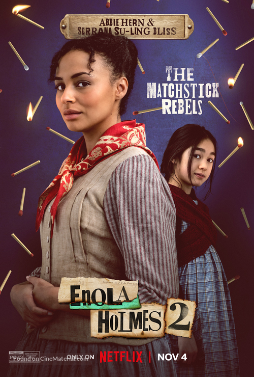 Enola Holmes 2 - Movie Poster