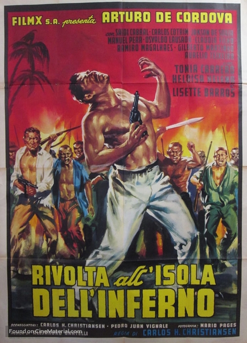 M&atilde;os Sangrentas - Italian Movie Poster