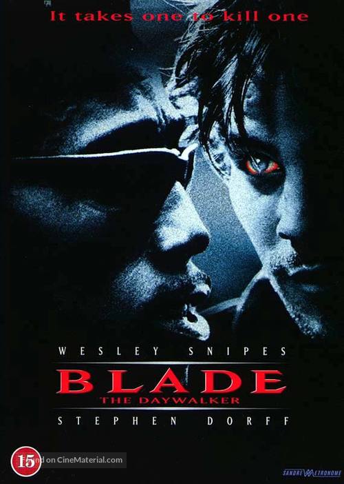 Blade - Danish Movie Cover