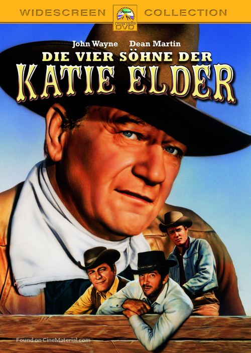 The Sons of Katie Elder - German DVD movie cover