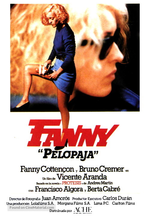 Fanny Pelopaja - Spanish Movie Poster