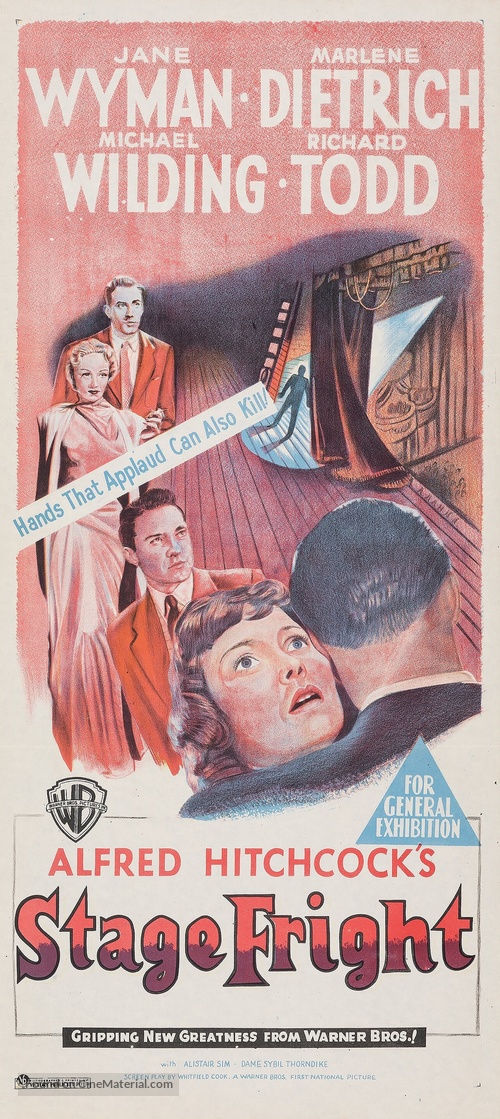 Stage Fright - Australian Movie Poster
