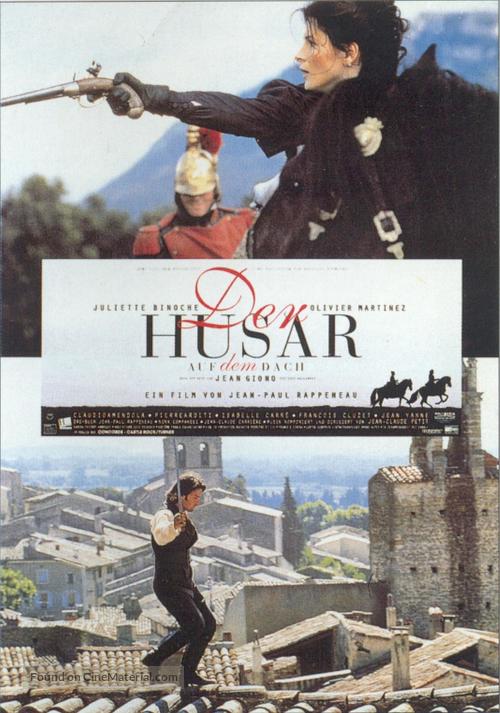 Le hussard sur le toit - German Movie Poster