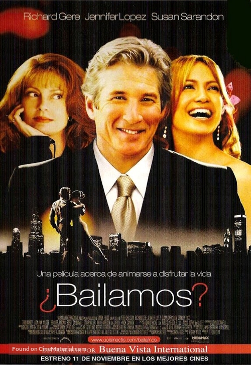 Shall We Dance - Argentinian Movie Poster