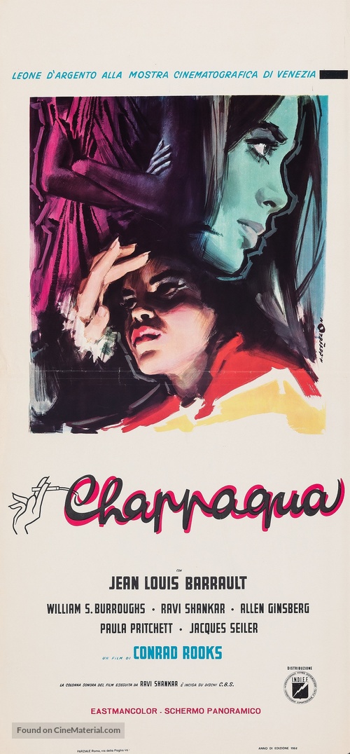 Chappaqua - Italian Movie Poster