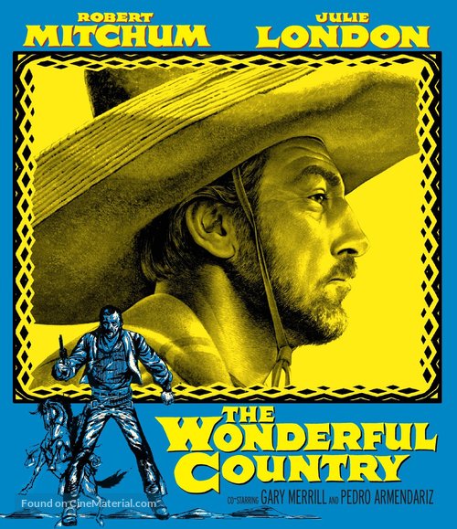 The Wonderful Country - Blu-Ray movie cover