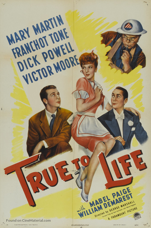 True to Life - Movie Poster