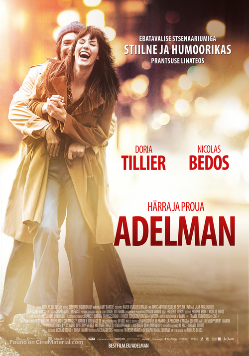 Mr &amp; Mme Adelman - Estonian Movie Poster