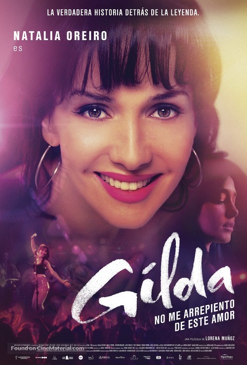 Gilda, no me arrepiento de este amor - Uruguayan Movie Poster