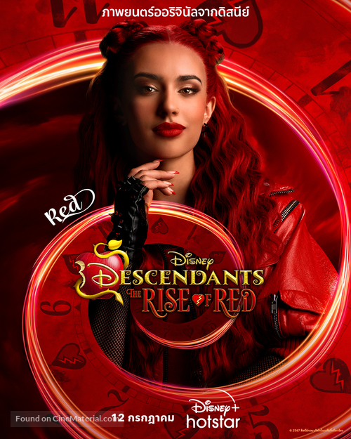 Descendants: The Rise of Red - Thai Movie Poster