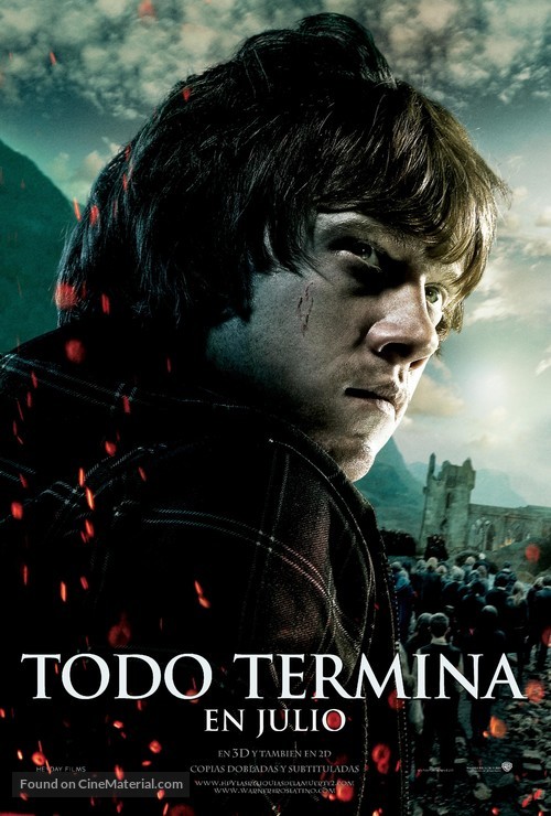 Harry Potter and the Deathly Hallows - Part 2 - Mexican Movie Poster