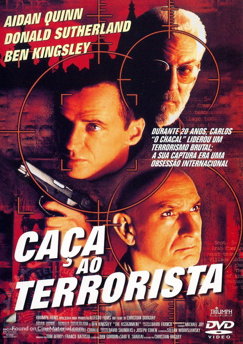 The Assignment - Portuguese DVD movie cover
