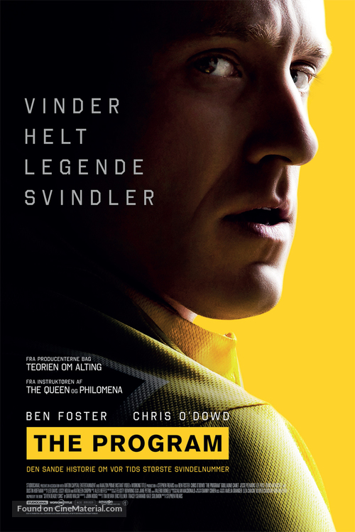 The Program - Danish Movie Poster