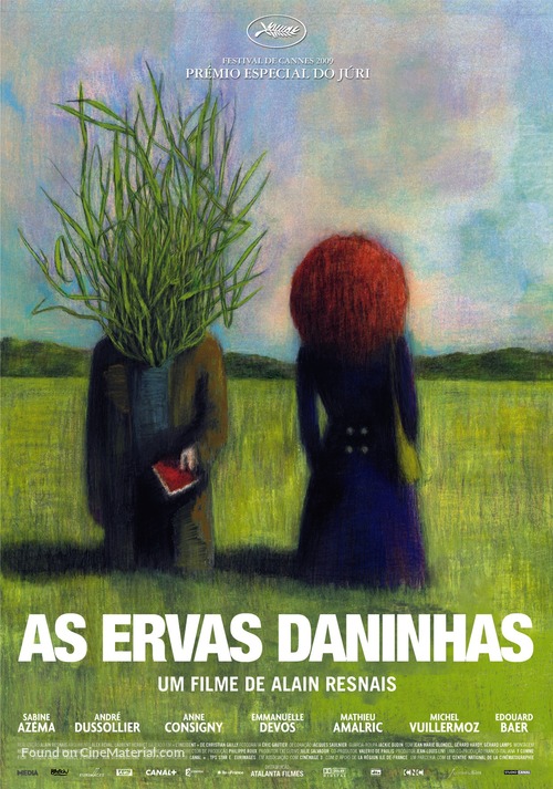 Les herbes folles - Portuguese Movie Poster