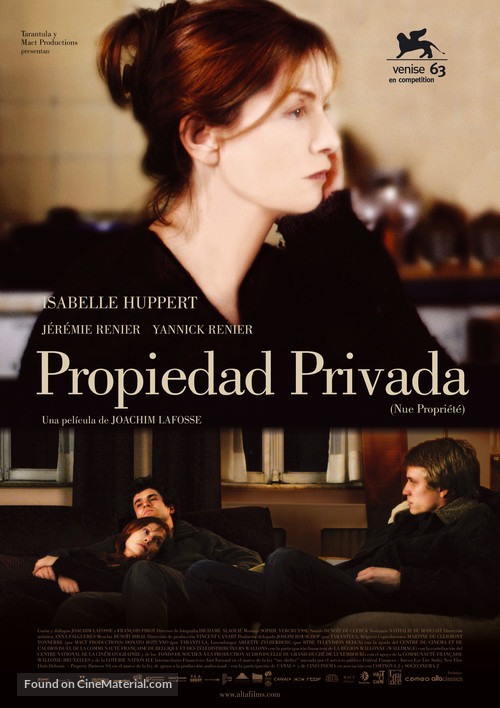 Nue propri&eacute;t&eacute; - Spanish Movie Poster