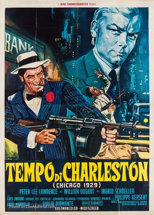 Tiempos de Chicago - Italian Movie Poster