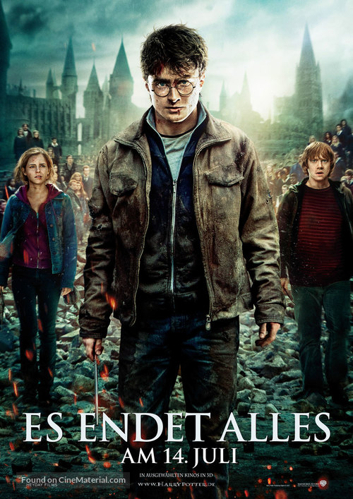 Harry Potter and the Deathly Hallows - Part 2 - German Movie Poster