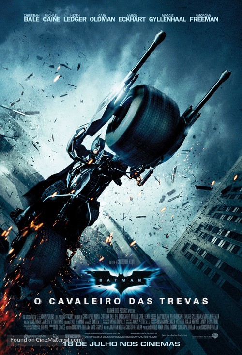 The Dark Knight - Brazilian Movie Poster