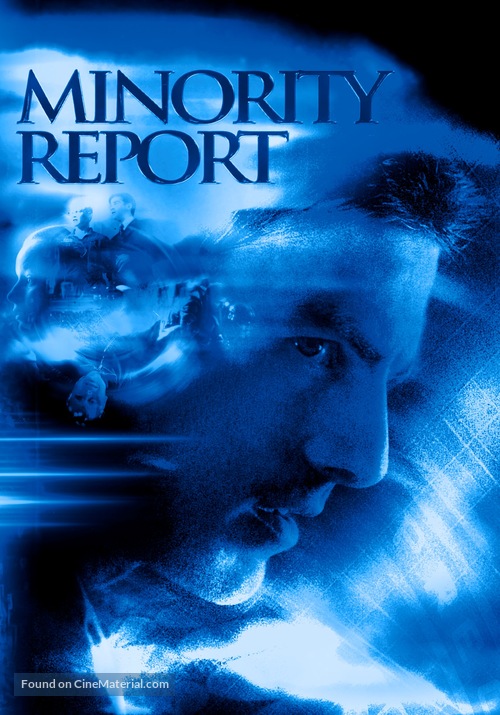 Minority Report - German Movie Cover