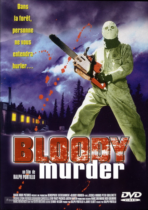 Bloody Murder - French DVD movie cover