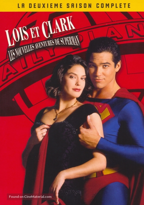 &quot;Lois &amp; Clark: The New Adventures of Superman&quot; - French DVD movie cover