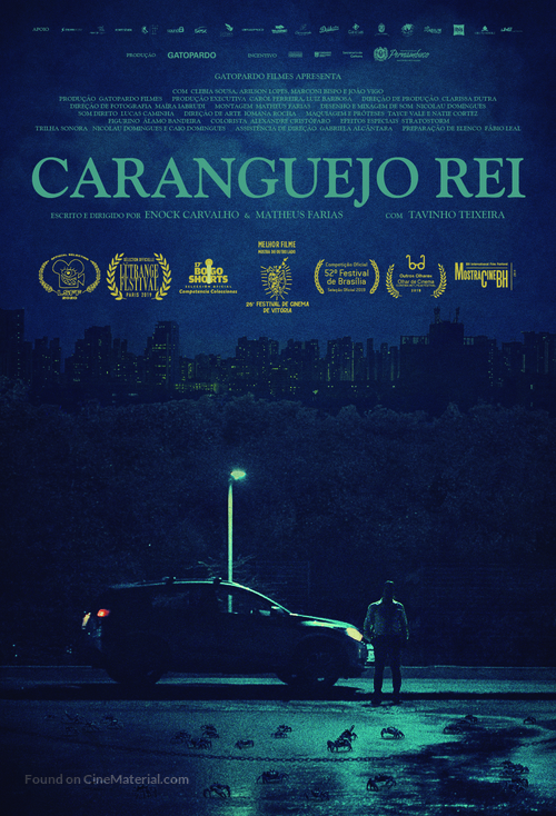 Caranguejo Rei - Brazilian Movie Poster