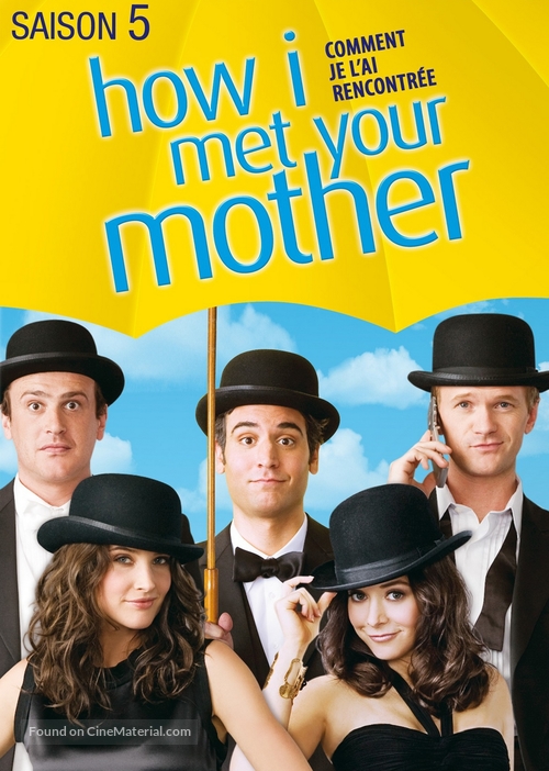 &quot;How I Met Your Mother&quot; - French DVD movie cover