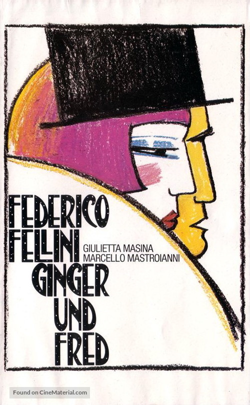 Ginger e Fred - German Movie Cover