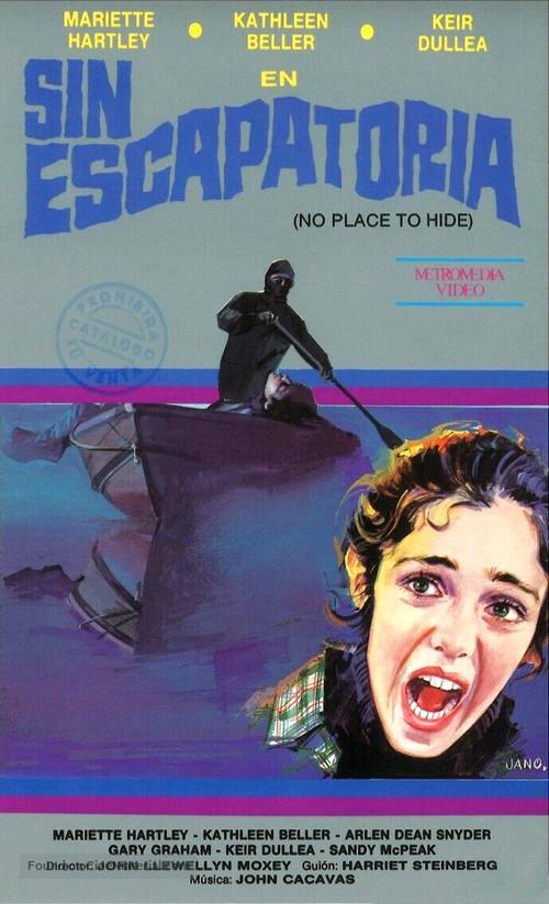 No Place to Hide - Spanish Movie Cover