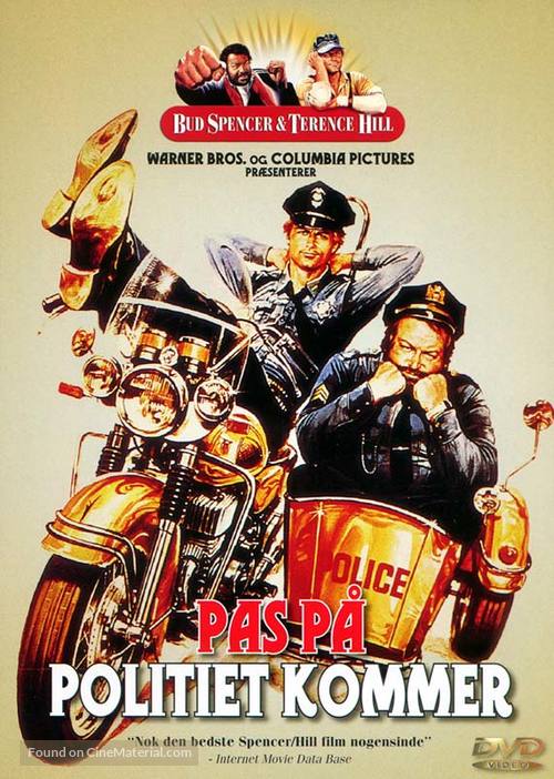 I due superpiedi quasi piatti - Danish DVD movie cover