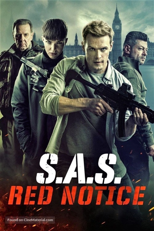 SAS: Red Notice - British Movie Cover
