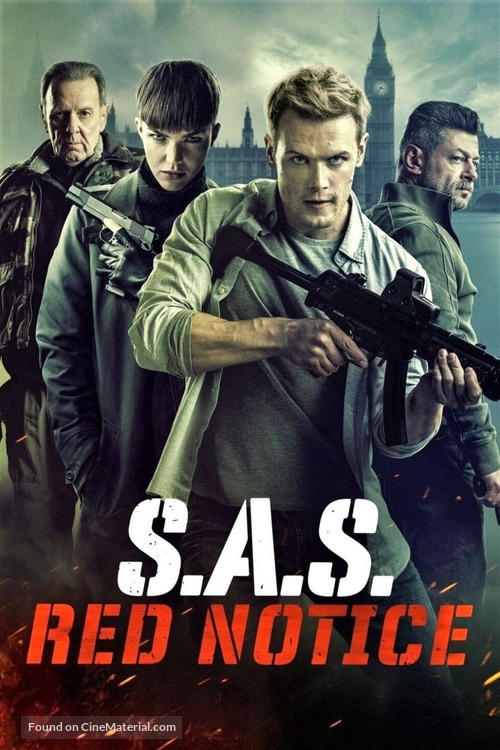 SAS: Red Notice - British Movie Cover
