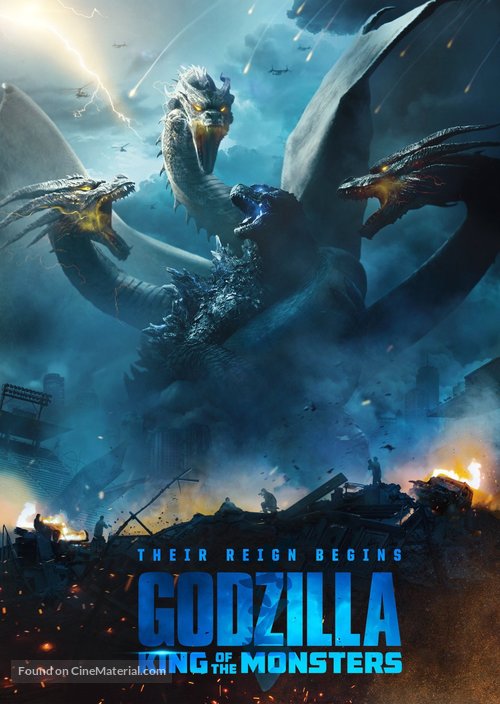 Godzilla: King of the Monsters - Video on demand movie cover