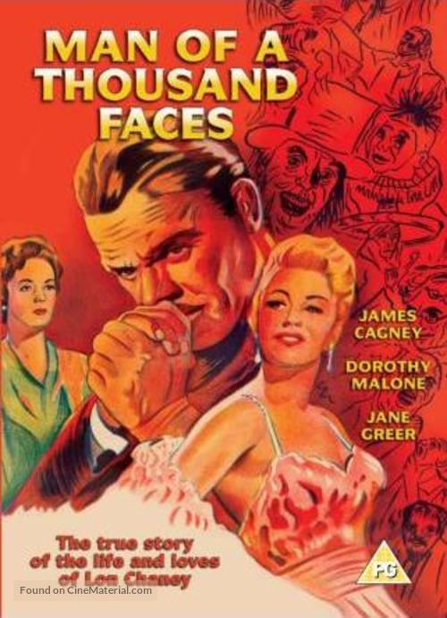 Man of a Thousand Faces - British DVD movie cover