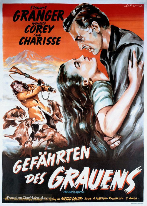 The Wild North - German Movie Poster