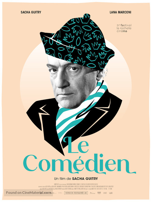 Le com&eacute;dien - French Re-release movie poster