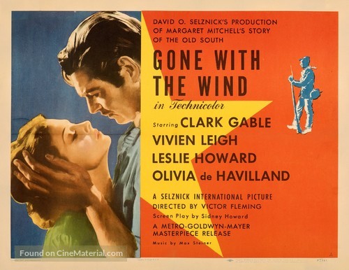 Gone with the Wind - Re-release movie poster