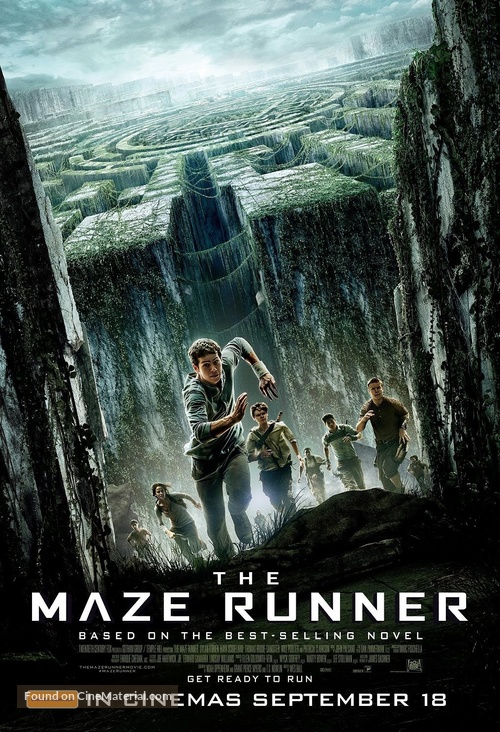 The Maze Runner - Australian Movie Poster