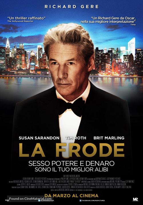 Arbitrage - Italian Movie Poster